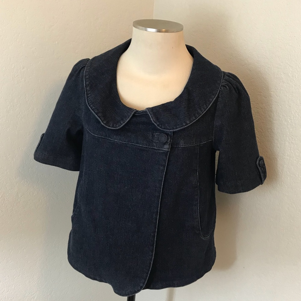 Anthropologie Freedom of Choice Swing Denim Jacket